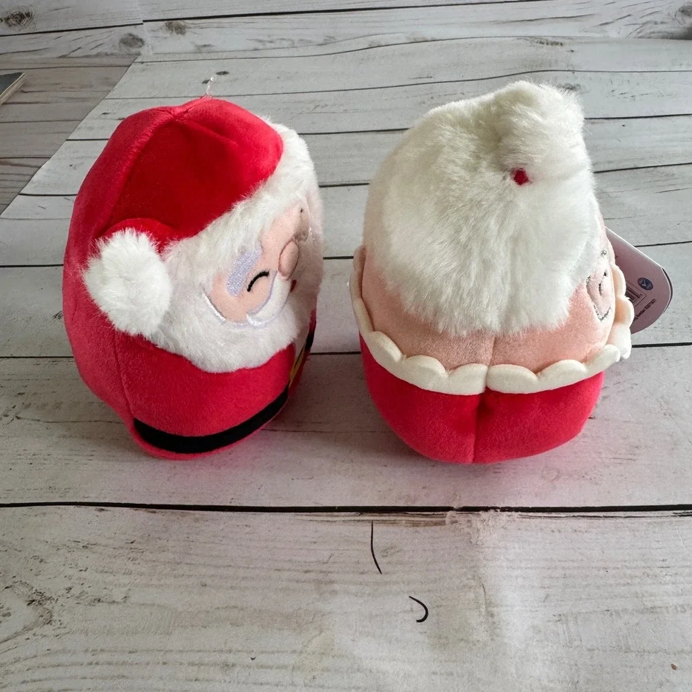 Squishmallows Santa Nick & Mrs Claus Nicolette 4.5